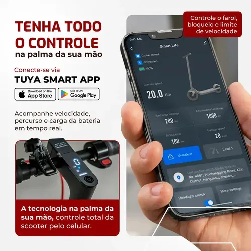 Detalhe da roda traseira com disco de freio ventilado e paralamas de proteção